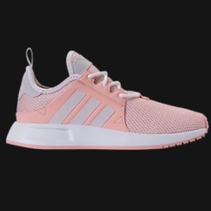 Pink & White XPLR Adidas Shoes